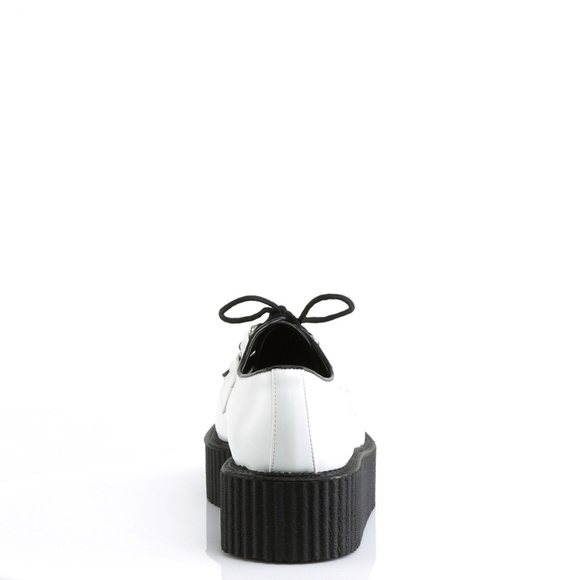 Mens Platform Gothic Lace Up Creeper Shoes - Picture 5 of 5